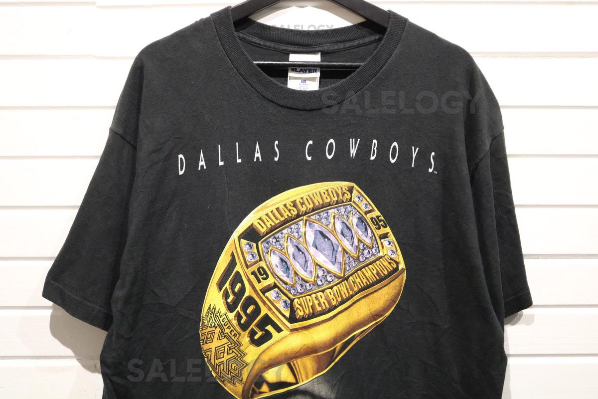 Dallas Cowboys T-Shirt Vintage 1995 Super Bowl Champions Graphic Tee NFL Football Fan Apparel_180