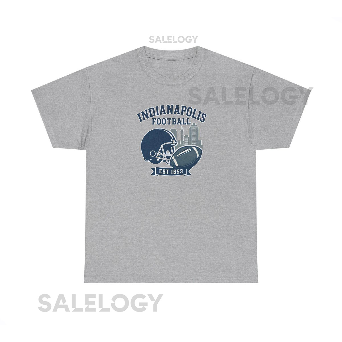 Indianapolis Colts Game Day Must-Have Football Helmet Crewneck Shirt NFL Fan A_469