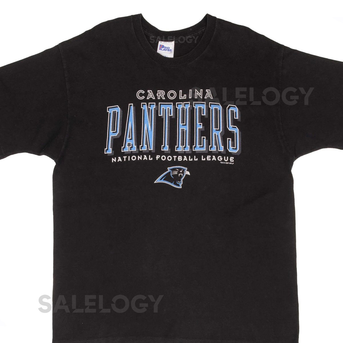 Vintage nfl carolina panthers tee shirt 1997 size xl made in usa_1105