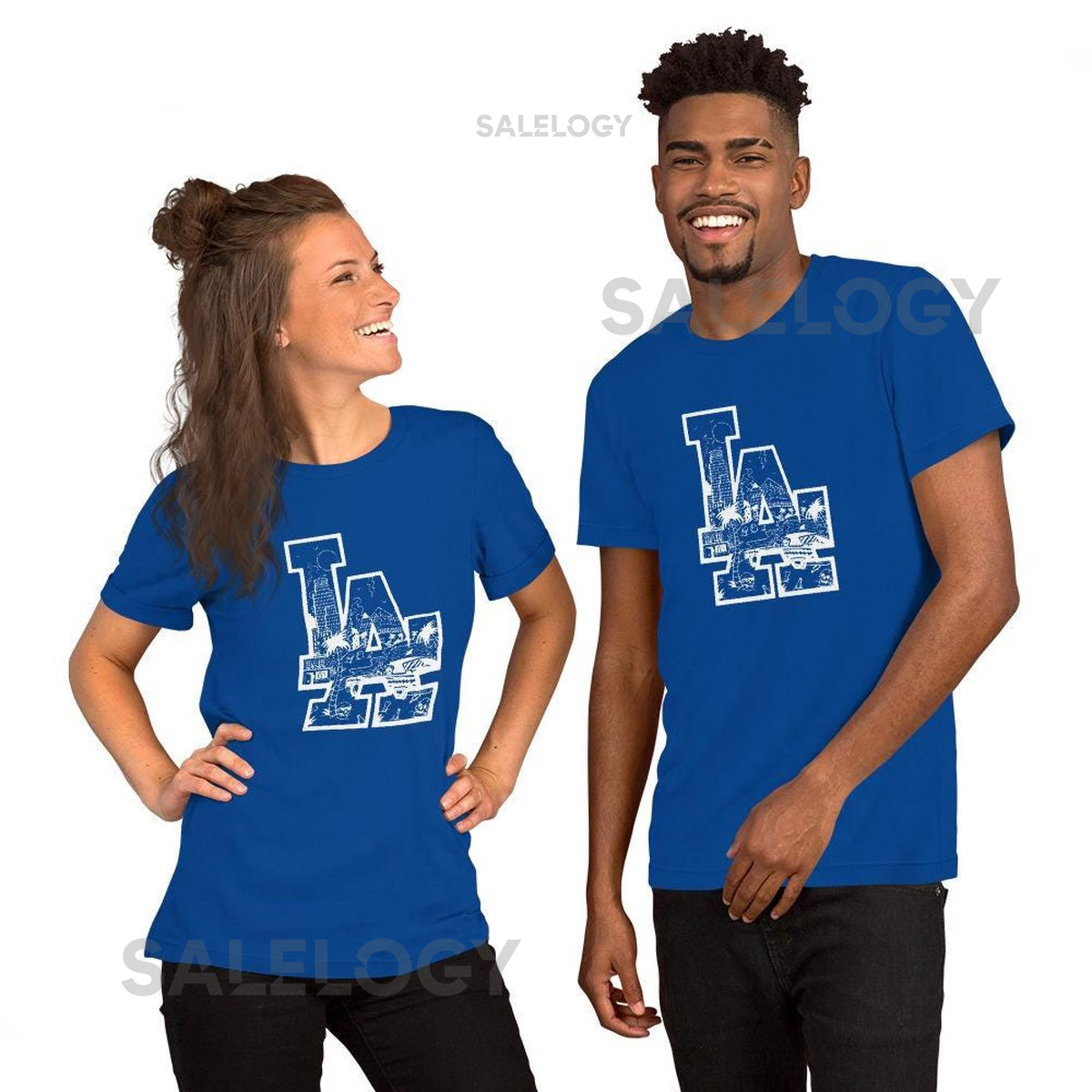 Los Angeles Cityscape T-Shirt 2025 World Champs Fan Gift_277
