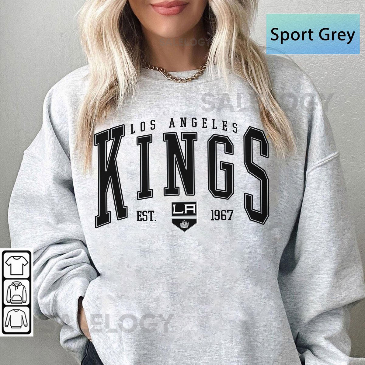 Los Angeles Kings Sweatshirt Vintage Kings Hockey Sweatshirt Los Angeles Hockey Fan shirt Los Angeles Kings Hoodie_82