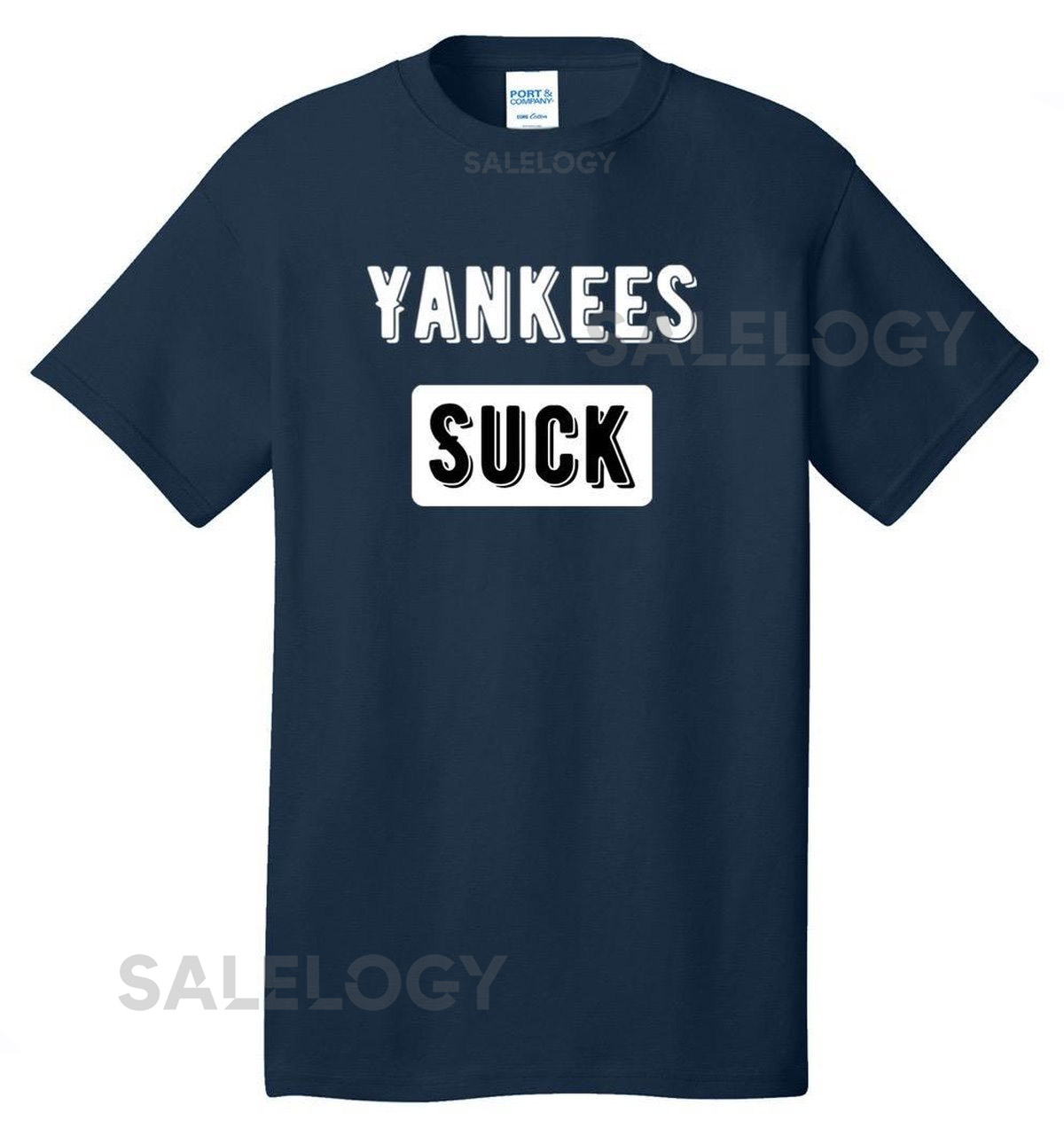 Yankees Suck Retro Navy_731