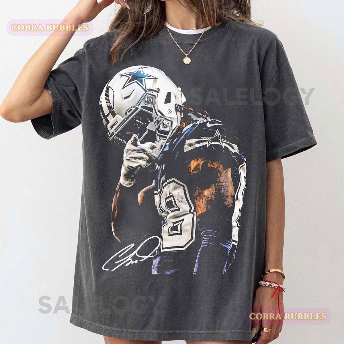 Ceedee Lamb Shirt Vintage Sports Fan Shirt Game Day Cowboy T-Shirt_57