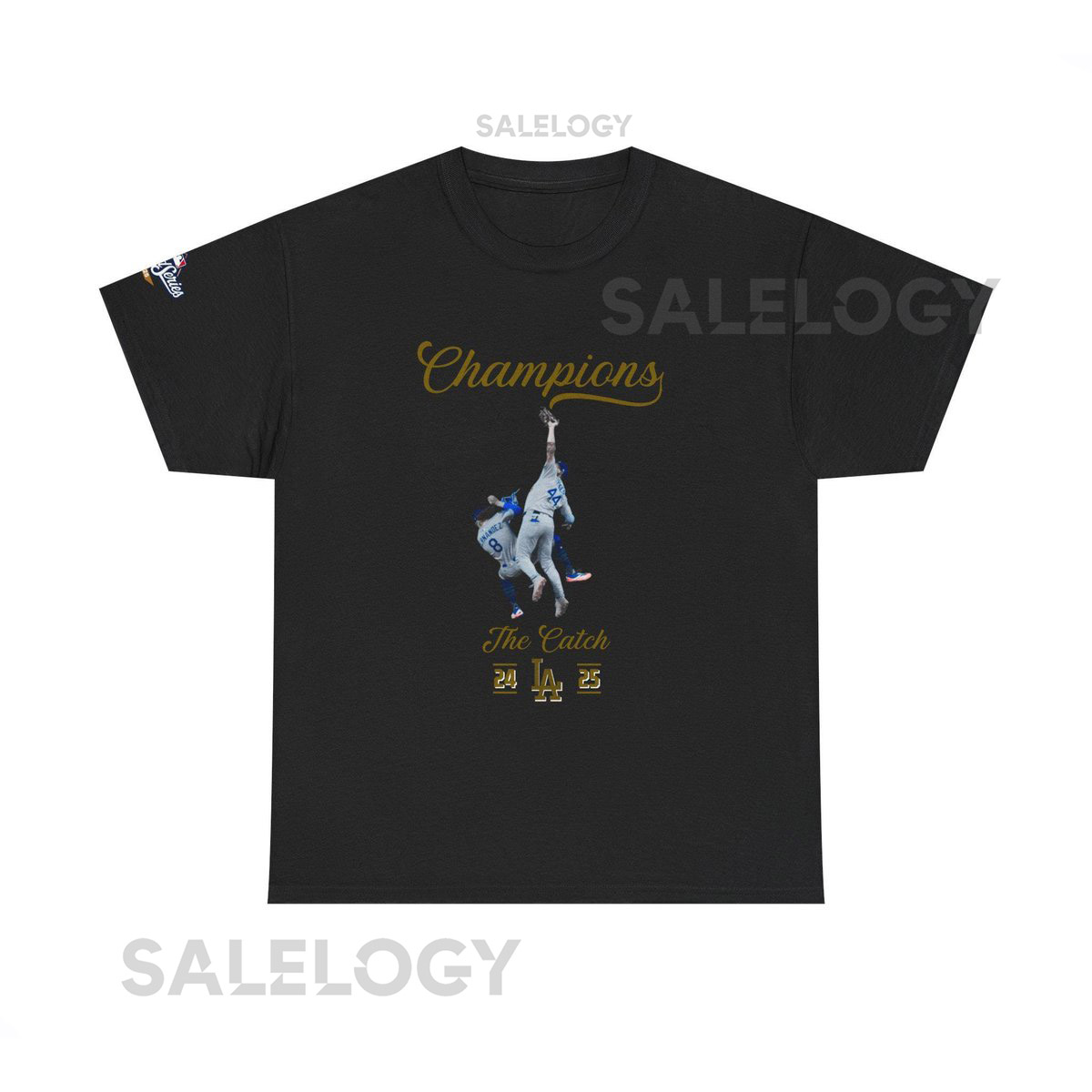 The Catch - Dodgers 2025 World Series Champions Back 2 Back T-Shirt Los Angeles Baseball Tee_394