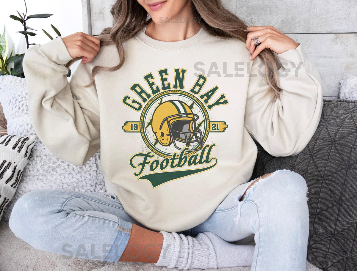 Vintage Green Bay Football Shirt Packers Game Day T-Shirt Wisconsin Fan Gear Gift Sweatshirt_726