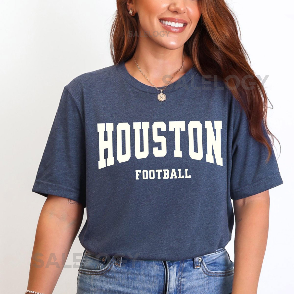 Houston Football Shirt Game Day and Tailgate Football Shirt Houston Football Fan Gift Tailgate Outfit for Him Texan Sunday Footba_244