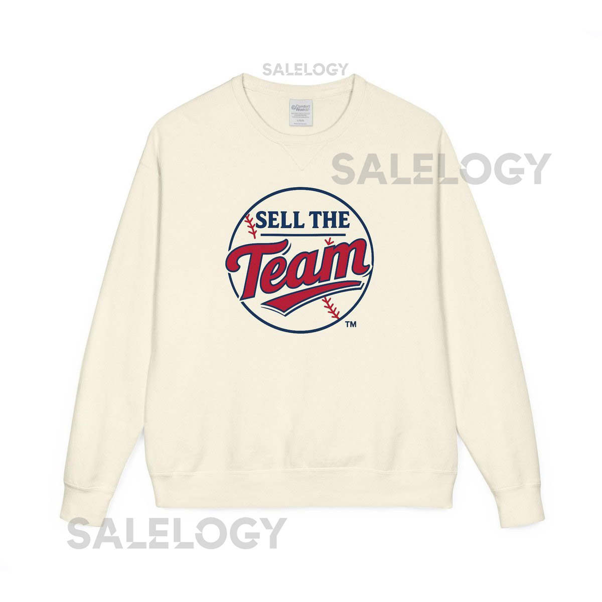 Sell The Team Crewneck Minnesota Twins Baseball Script Logo_765