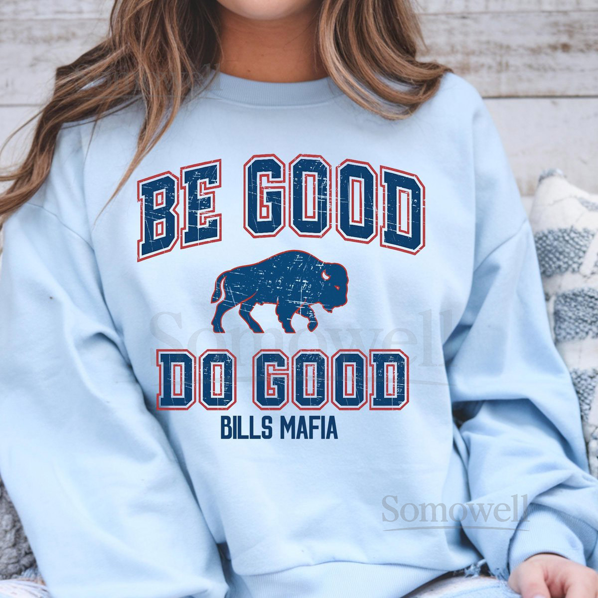 Go Bills Football Fan Shirt Gameday Sweatshirt Buffalo Bills Shirt Go Bills Christmas Gift Retro Buffalo Bills Crewneck Bills Superbowl_659