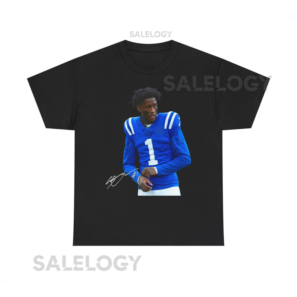 Sauce Gardner Indianapolis Colts T Shirt Autograph E_825