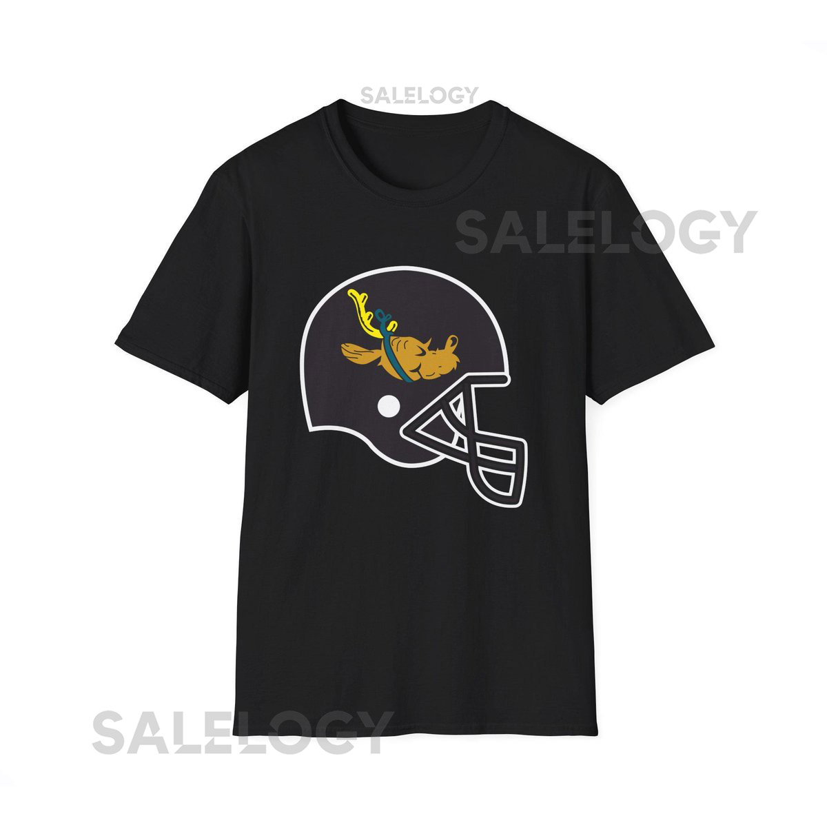 Jacksonville Football Max Holiday Mashup Graphic-tee Grinch J_601