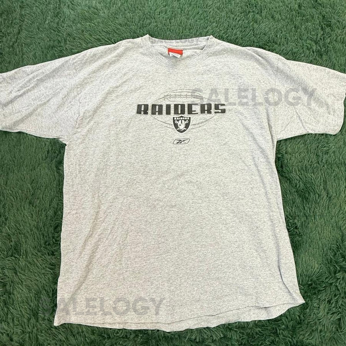 90s Oakland Raiders Las Vegas Gray XL T-Shirt Reebok Unisex Women Men_7