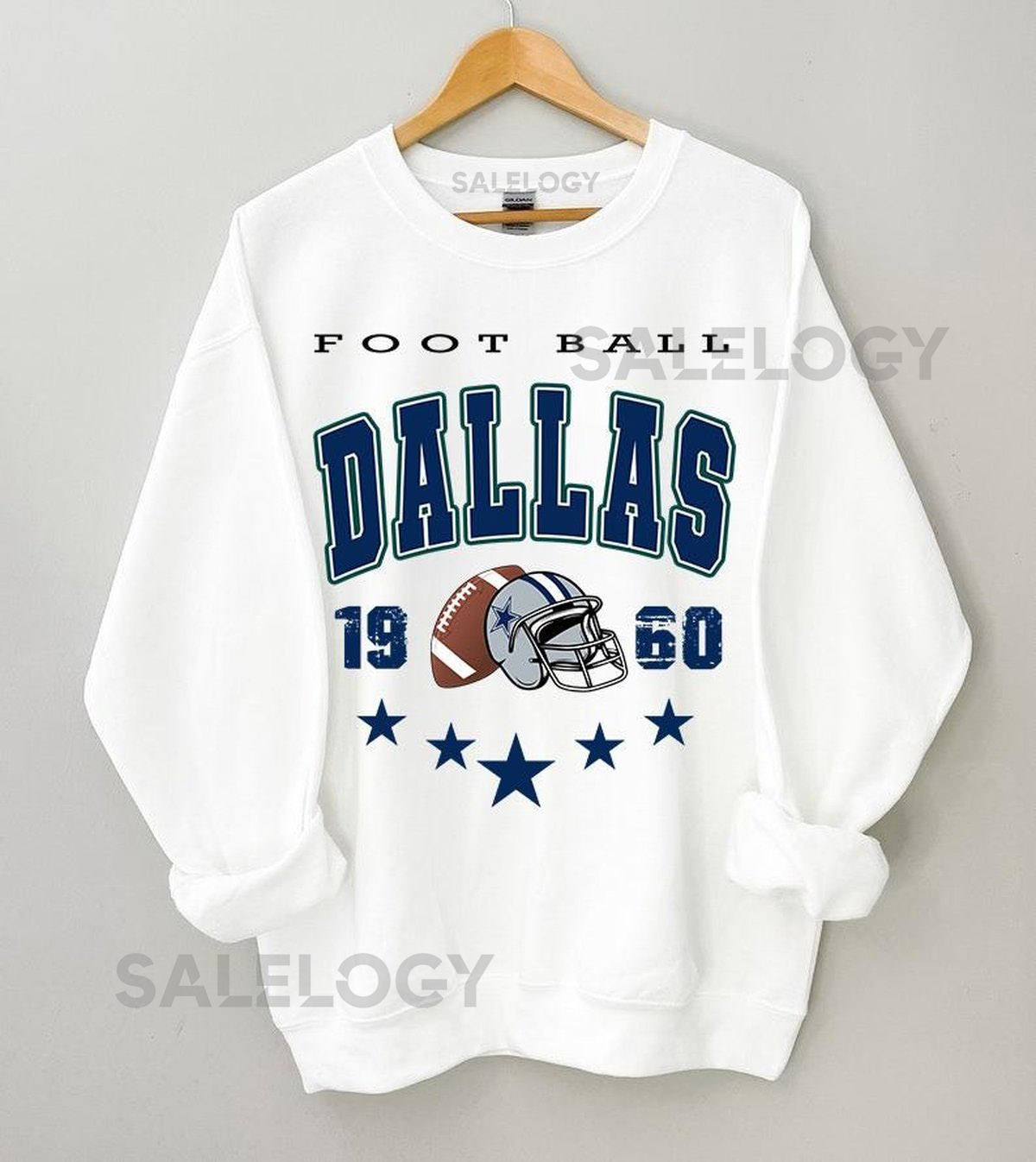 Vintage Dallas Football Sweatshirt Dallas Football t shirt Dallas Game Day Shirt Dallas Shirt Game Day Shirt Dallas Football Fan Gift_570