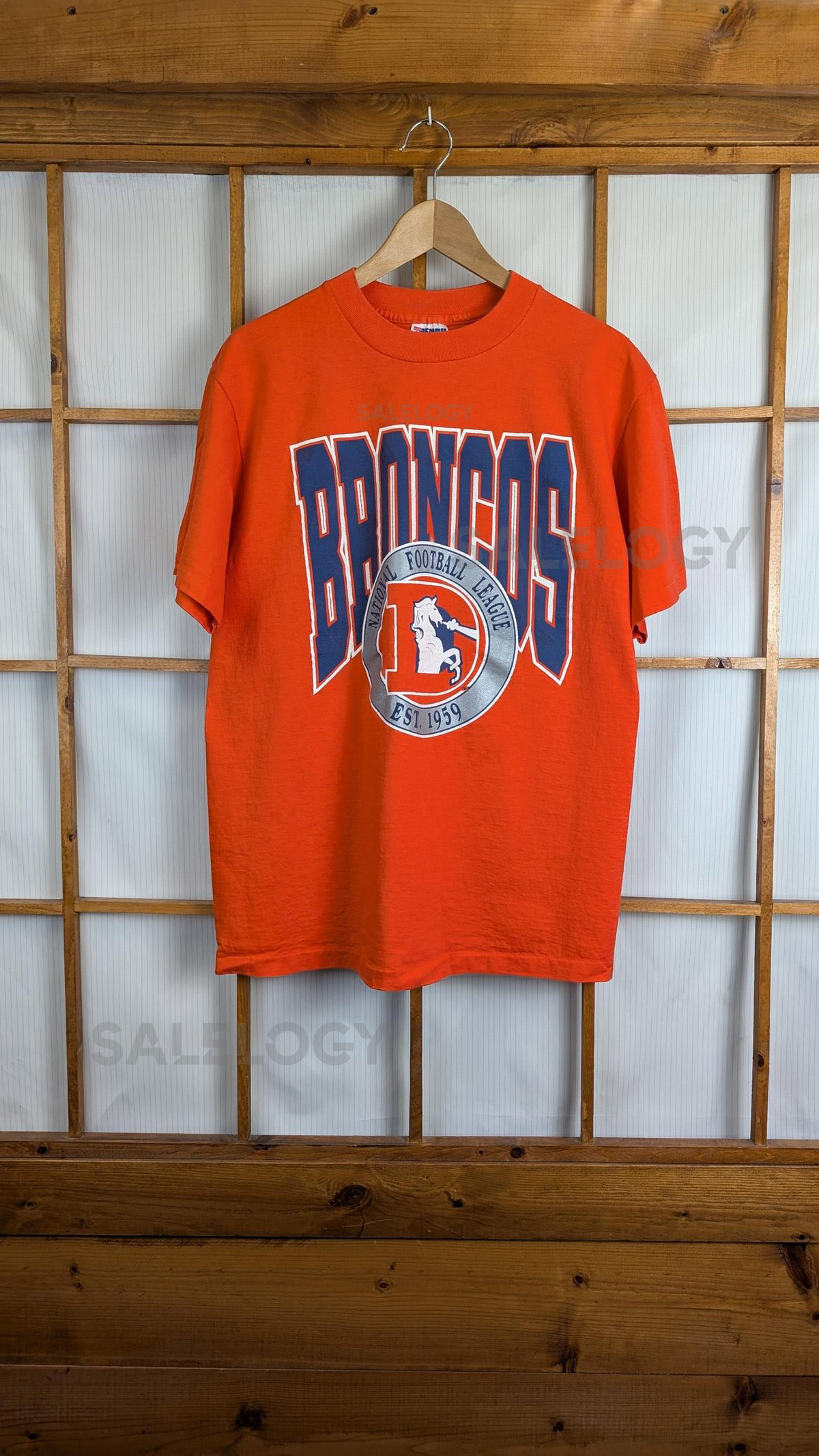 Vintage 90s NFL Denver Broncos Cotton Tee - Large_514