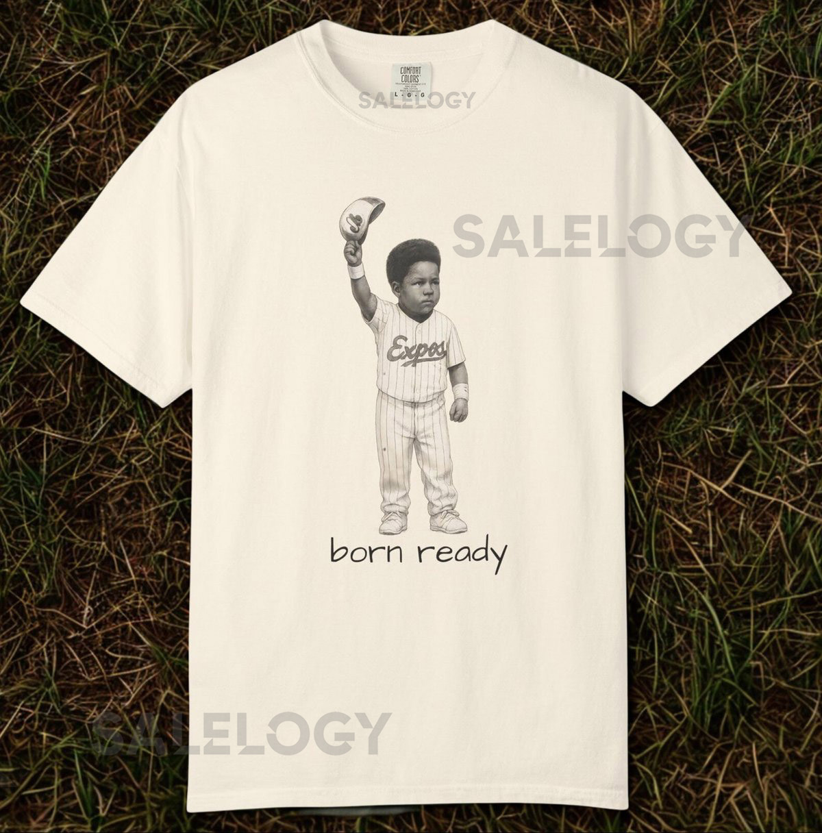 Born Ready Unisex T-shirt Vladimir Guerrero Jr Toronto Blue Jays Shirt Garment-Dyed Tee Baseball Fan Gift MLB Apparel Sports Clothing_109