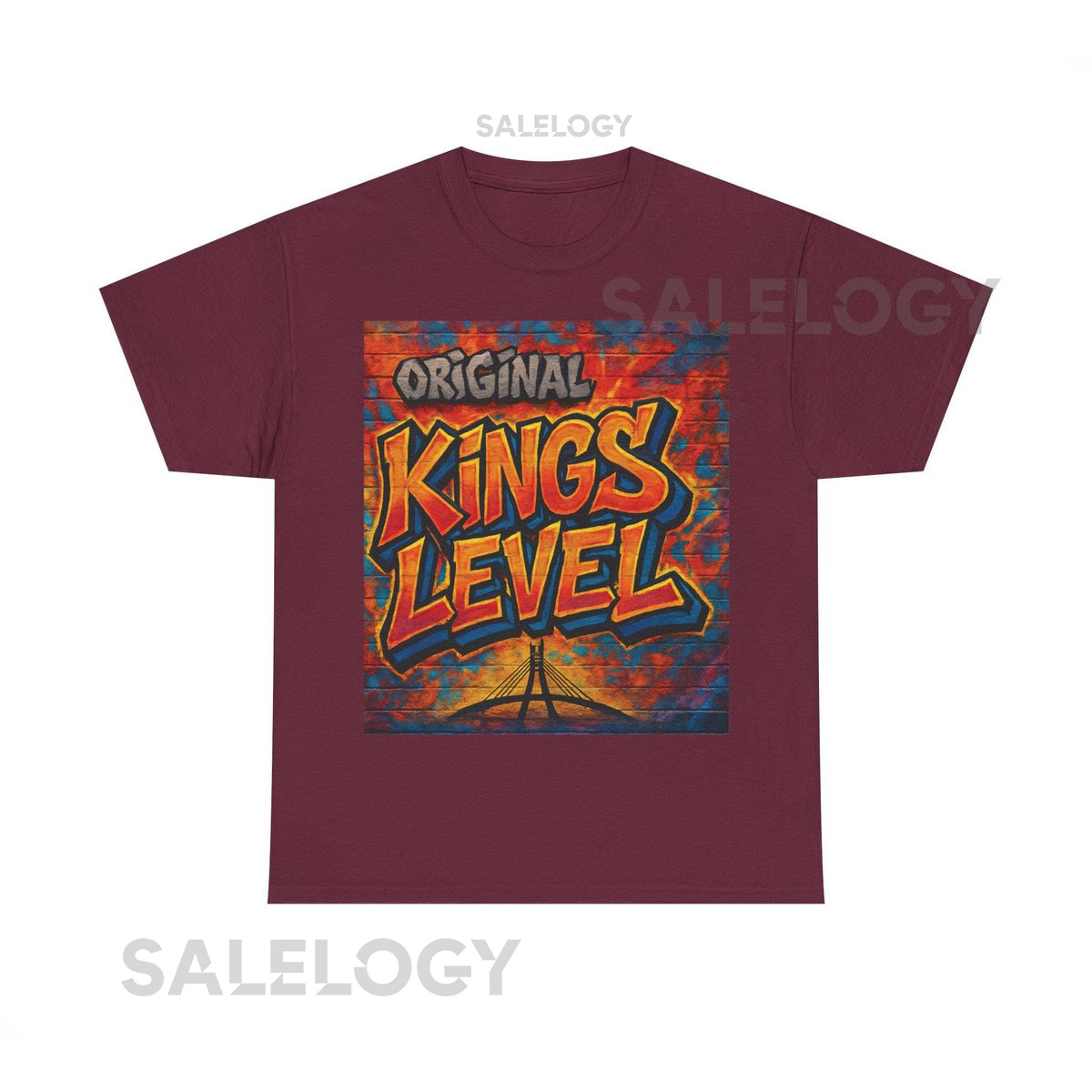 Original Kings Level T-shirt Graffiti Street Art Design_349