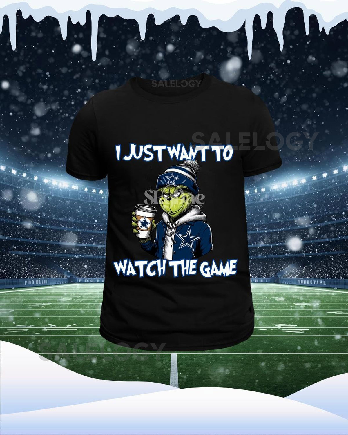 Dallas Cowboys Christmas Grinchmas shirt_120