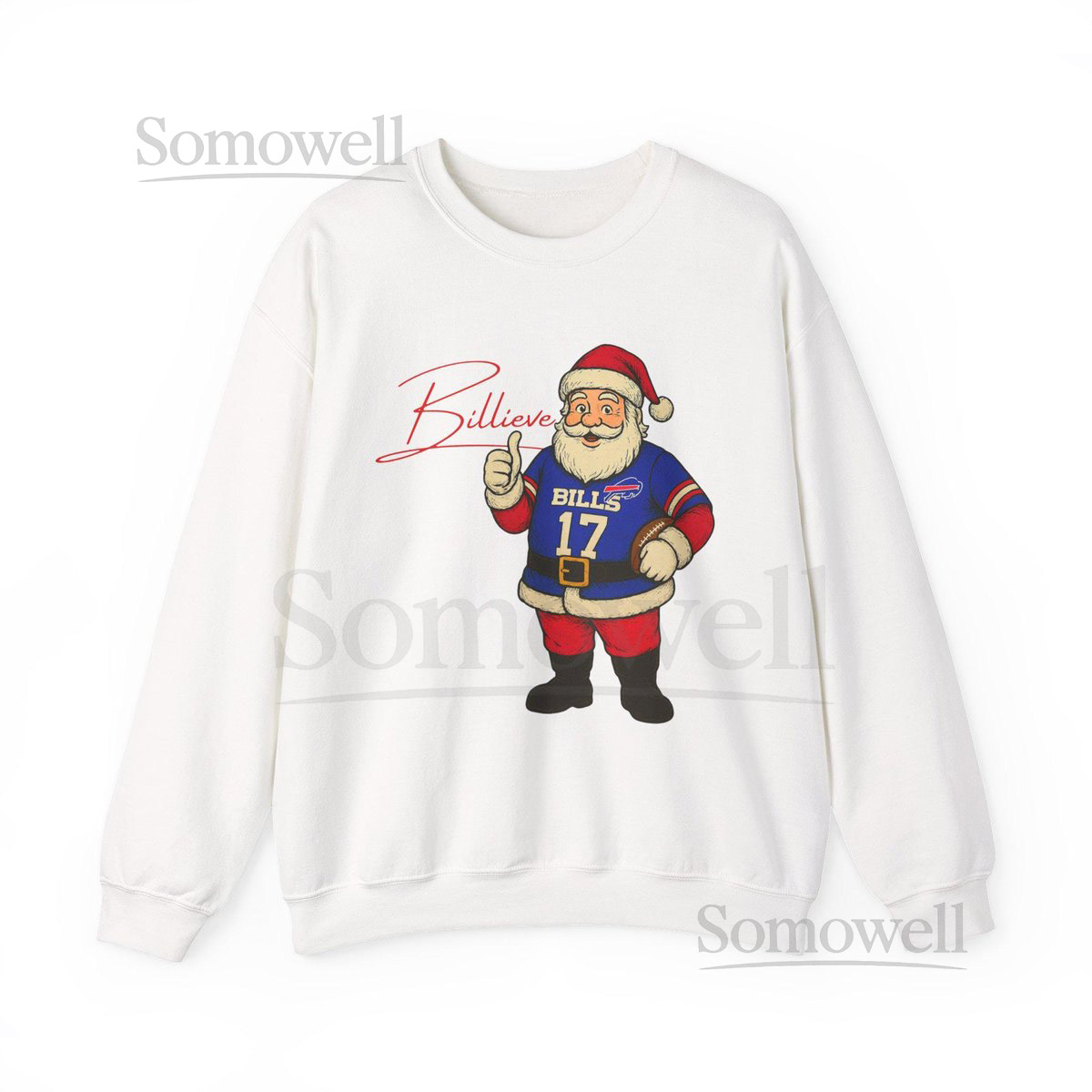 Buffalo Bills Santa Billieve Sweatshirt Christmas Football Fan Gift Holiday Sports Apparel NFL Team Shirt_246