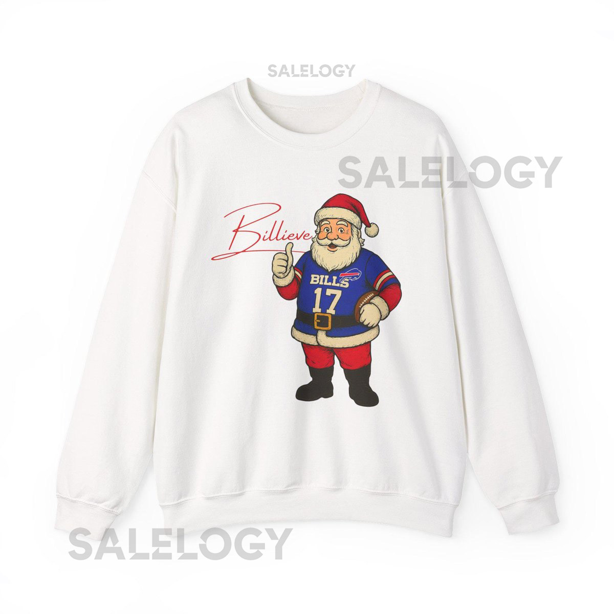Buffalo Bills Santa Billieve Sweatshirt Christmas Football Fan Gift Holiday Sports Apparel NFL Team Shirt_246