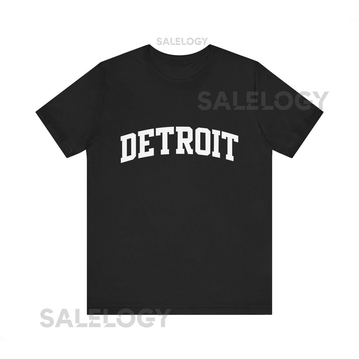 Detroit Collegiate Shirt Motor City Streetwear Tee Classic Detroit T-Shirt Michigan Gift_150