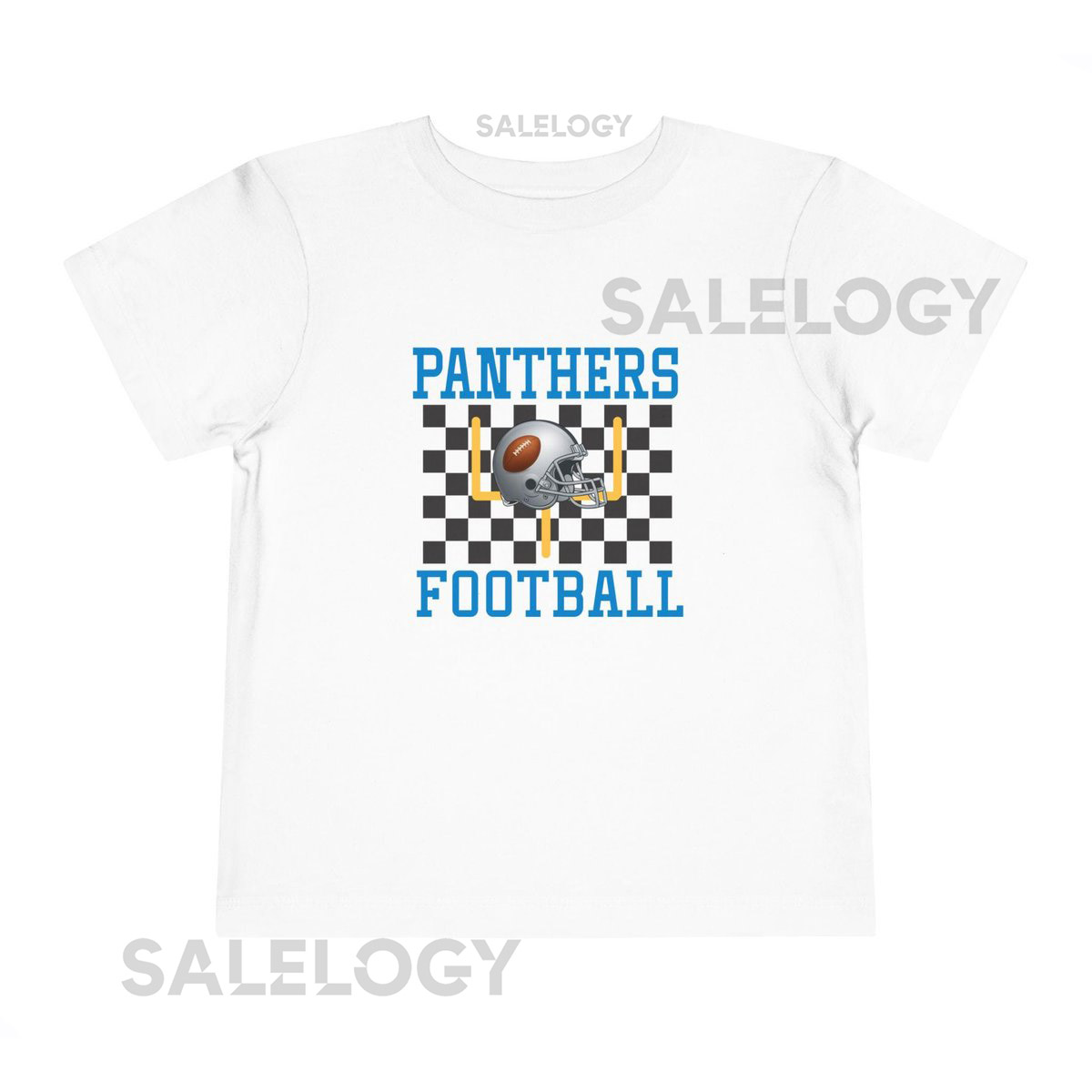 Carolina Panthers Toddler T-Shirt Retro Kids Football Tee Cute Black Blue Vintage Shirt for Boys and Girls Game Day Outfit_404