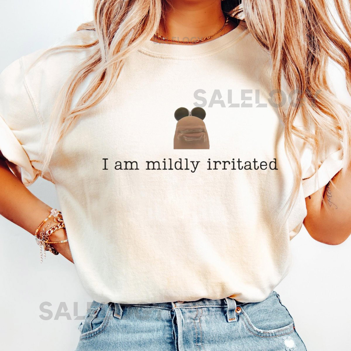 I am Mildly Irritated shirt Marcus The Worm Meme Cute Worm Meme Graphic Tee Minimalist Marcus Quote Tee Mental Health Marcus shirt_312