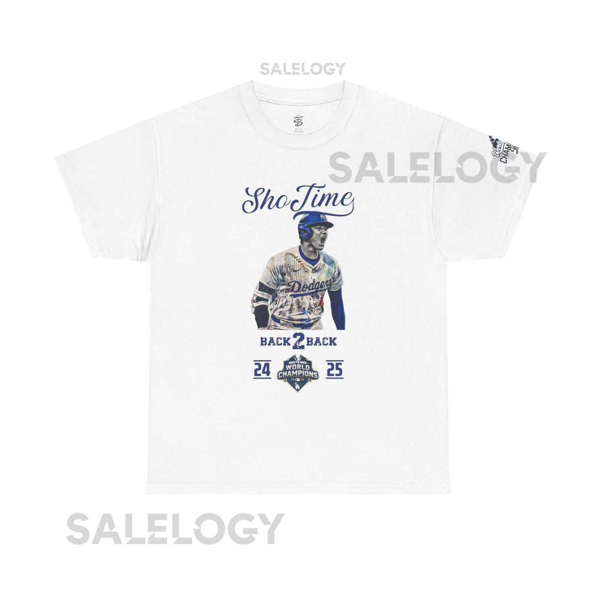 ShoTime Shohei Ohtani 2025 World Series Champions T-Shirt Los Angeles Dodgers Fan Tee_381