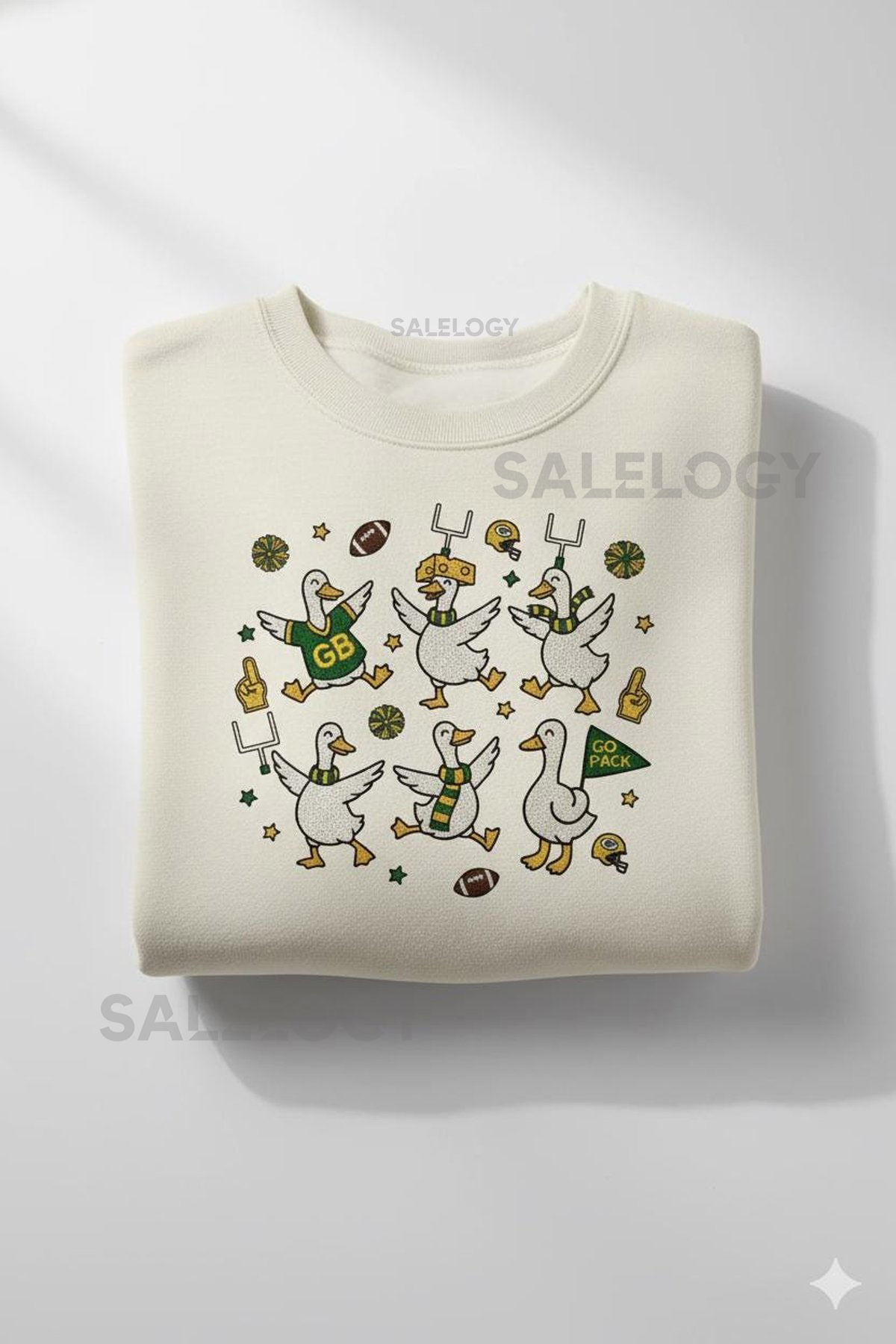 Vintage GB Football Silly Goose Shirt Packers Shirt Game Day Shirt Football Lover Gift Football Fan Gifts_721