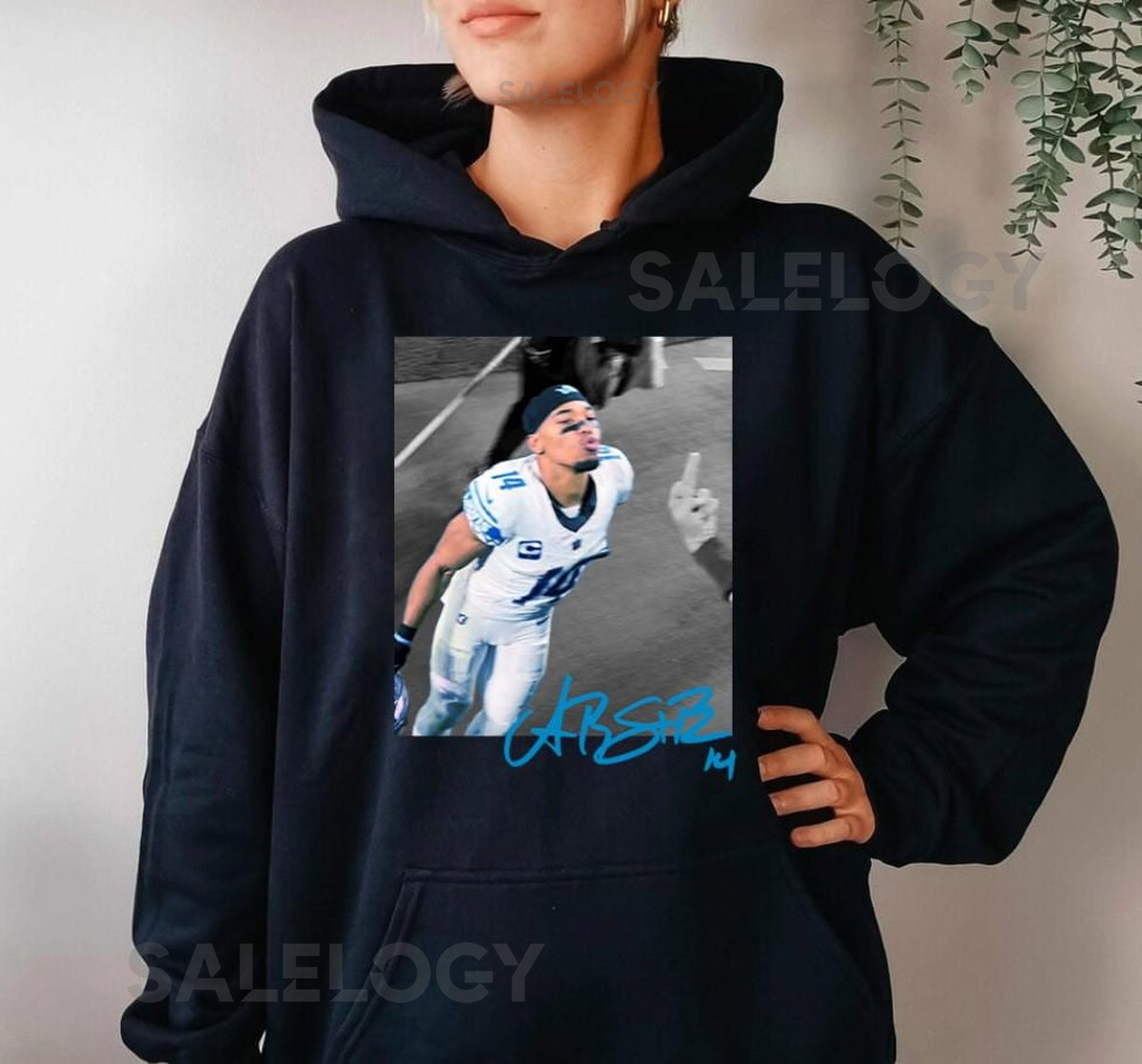 Amon-Ra St. Brown Funny Meme Unisex Sweatshirt Sports Y2k Rap Tee Detroit Football Vintage Hoodies Football Game Day Shirt_25