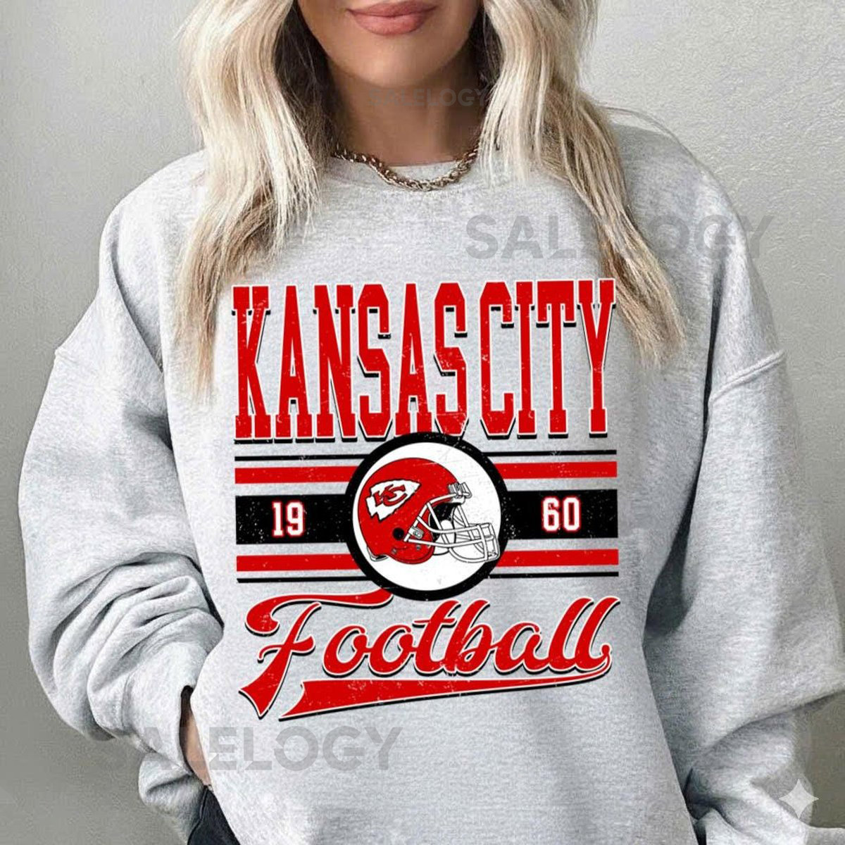 Kansas City Football Sweatshirt Vintage Chiefs Shirt Retro NFL Sports Tee Game Day Fan Gift Unisex_41