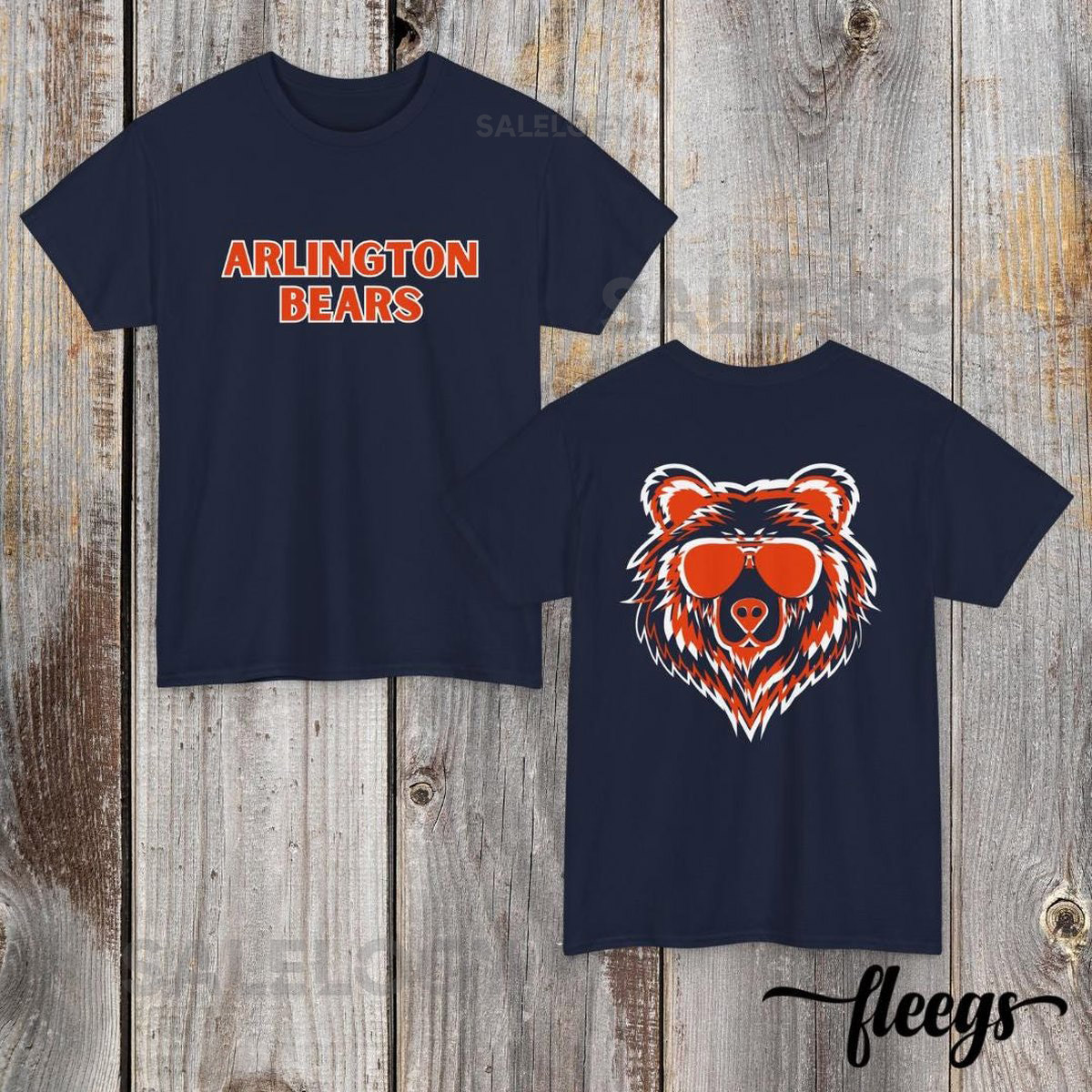 Arlington Heights Chicago Bears Unisex Heavy Cotton Tee_98