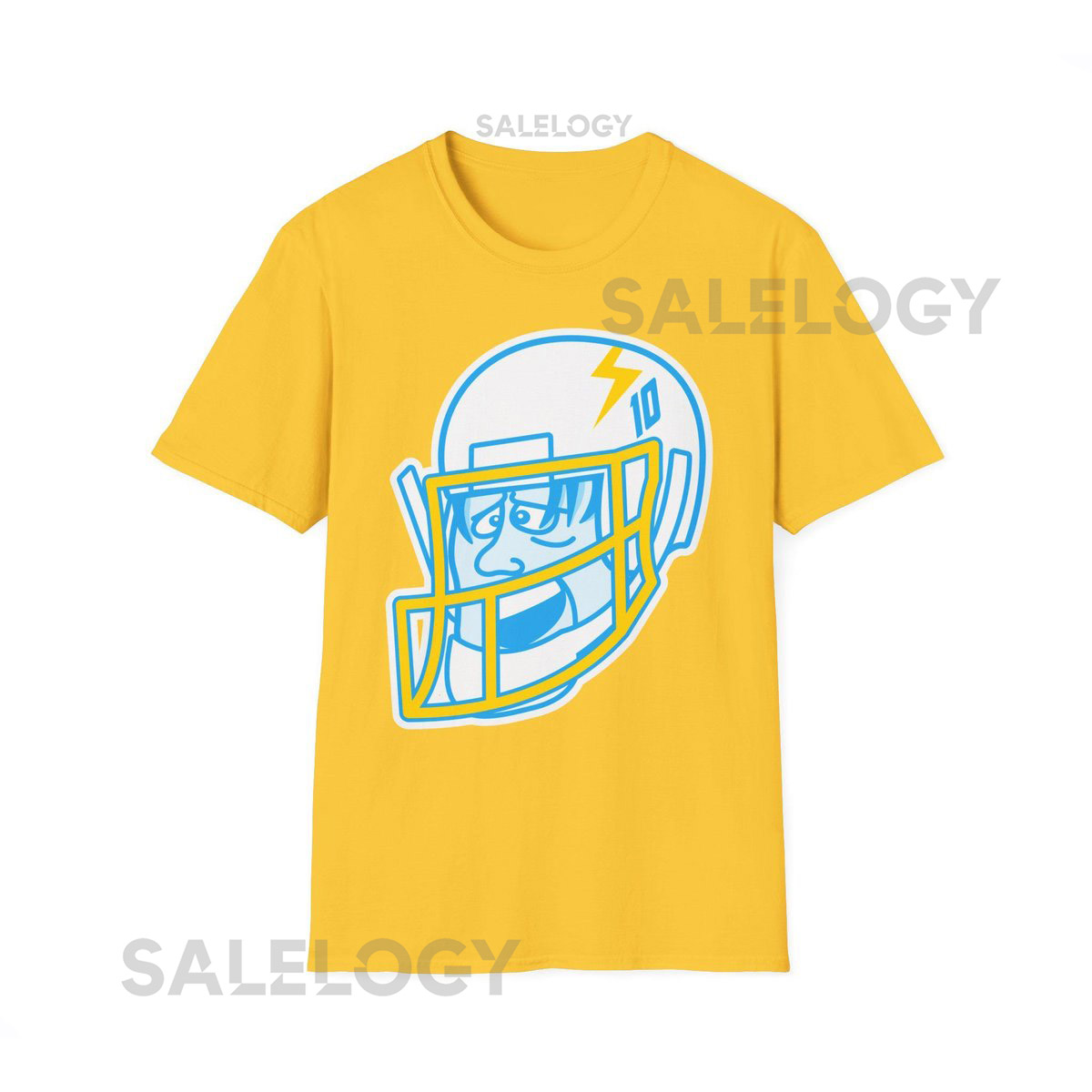 Snow Miser Chargers Mash-up Holiday Graphic T-Shirt Los Angeles Football_743