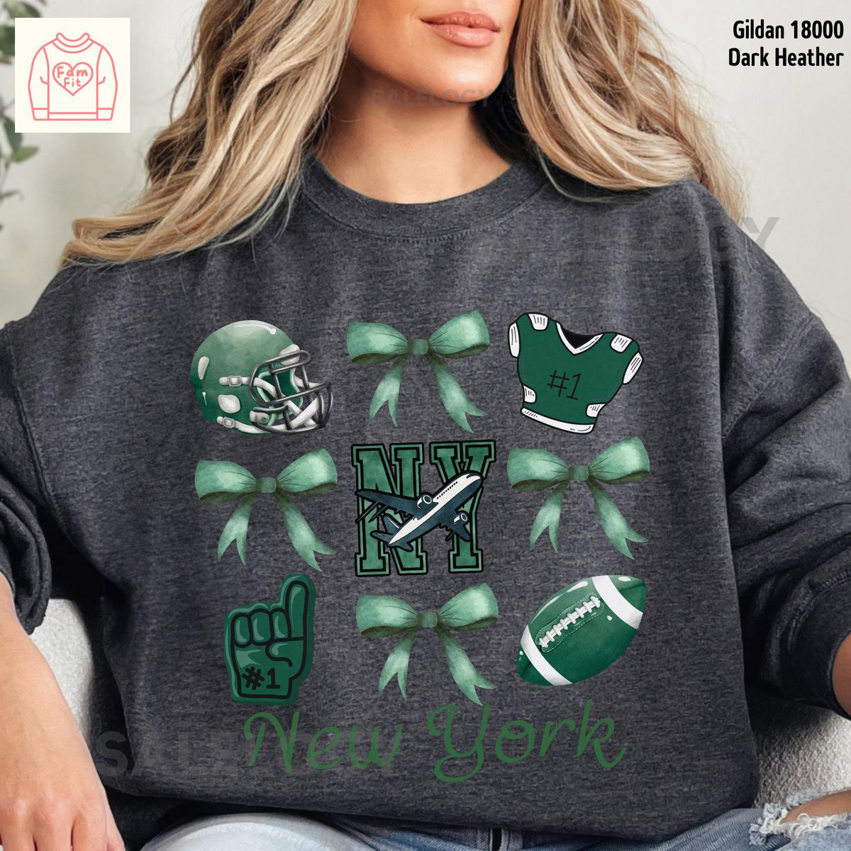 Custom New York Sweatshirt Personalized Football Sweat Shirt Jet Coquett Bow Sweatshirt Famfit28 04_122