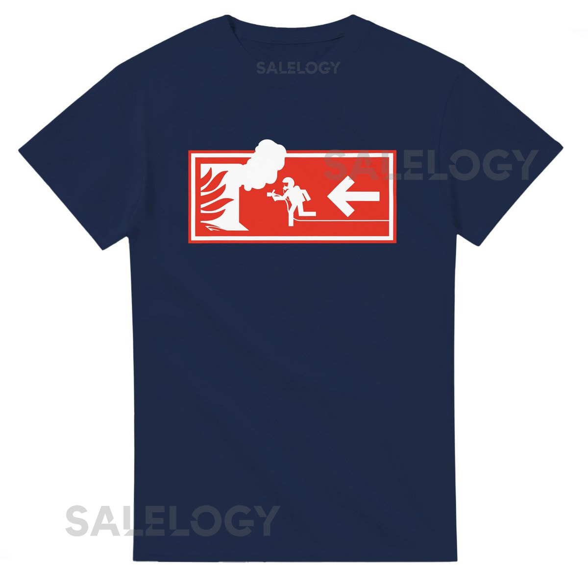 Fire Entrance - Heavyweight Unisex Crewneck T-shirt_158