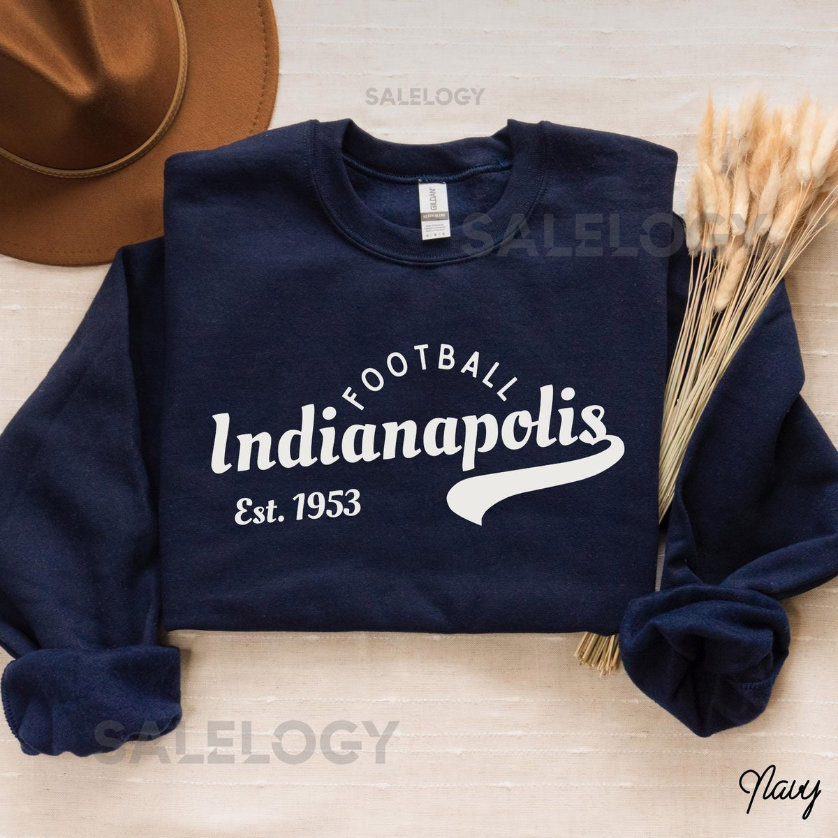 Cozy Indianapolis Football Sweatshirt Indiana Football Fan Crewneck Sunday Game Day Sweater Cozy Colt Fans Gift _80