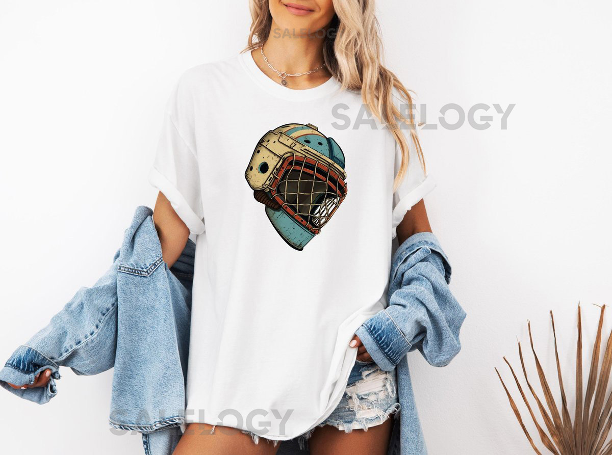 Hockey King Vector T-Shirt Ice Hockey Player Tee Hockey Lover Gift Hockey King Design Shirt_190