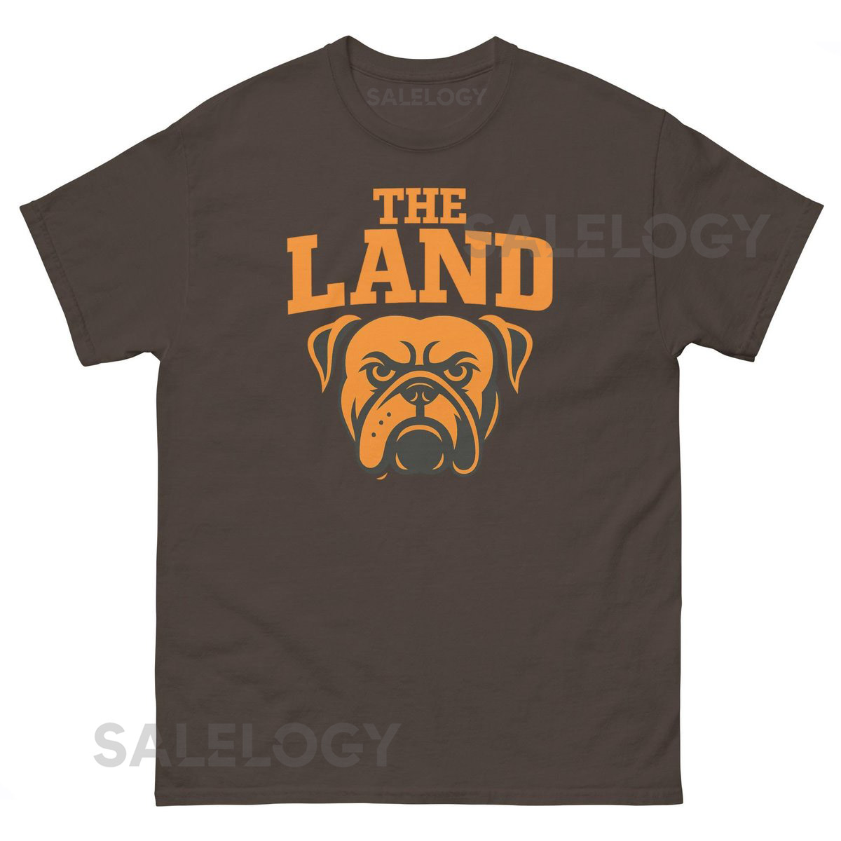 THE LAND Cleveland Bulldog T-Shirt Cleveland City Pride Tee Ohio Urban Streetwear Unisex Graphic Shirt_240