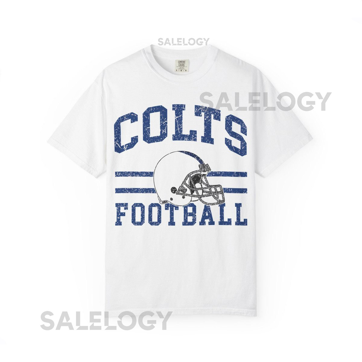 Colts Football T-Shirt Sweatshirt Hoodie Vintage Distressed Indianapolis Football Shirt Retro Game Day Top Football F_46