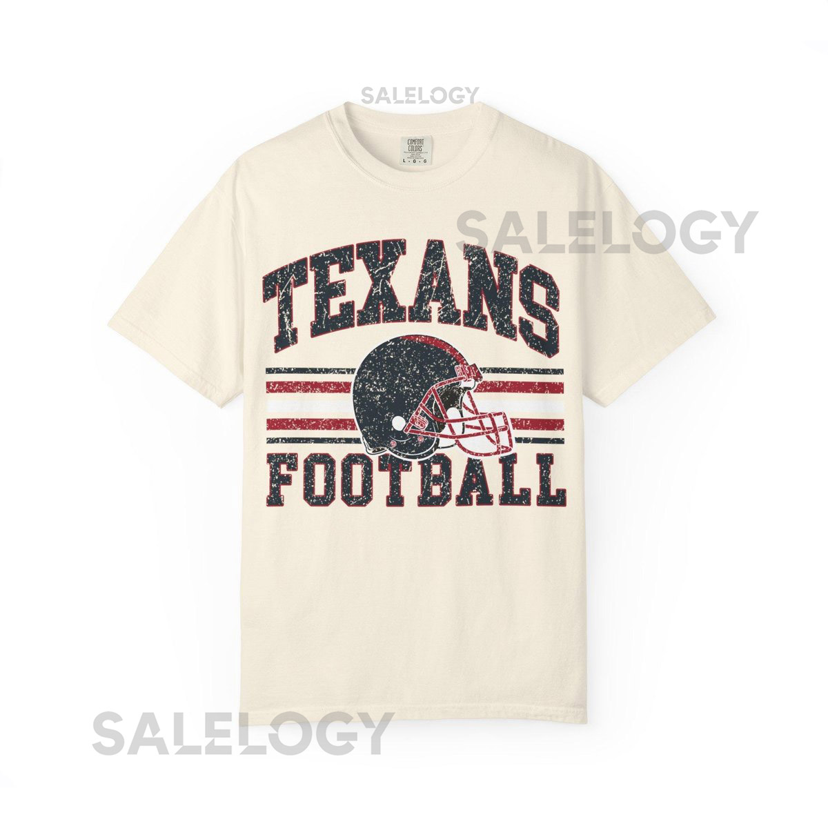 Texans Football T-Shirt Sweatshirt Hoodie Vintage Distressed Houston Football Shirt Retro Game Day Top Football Fa_859