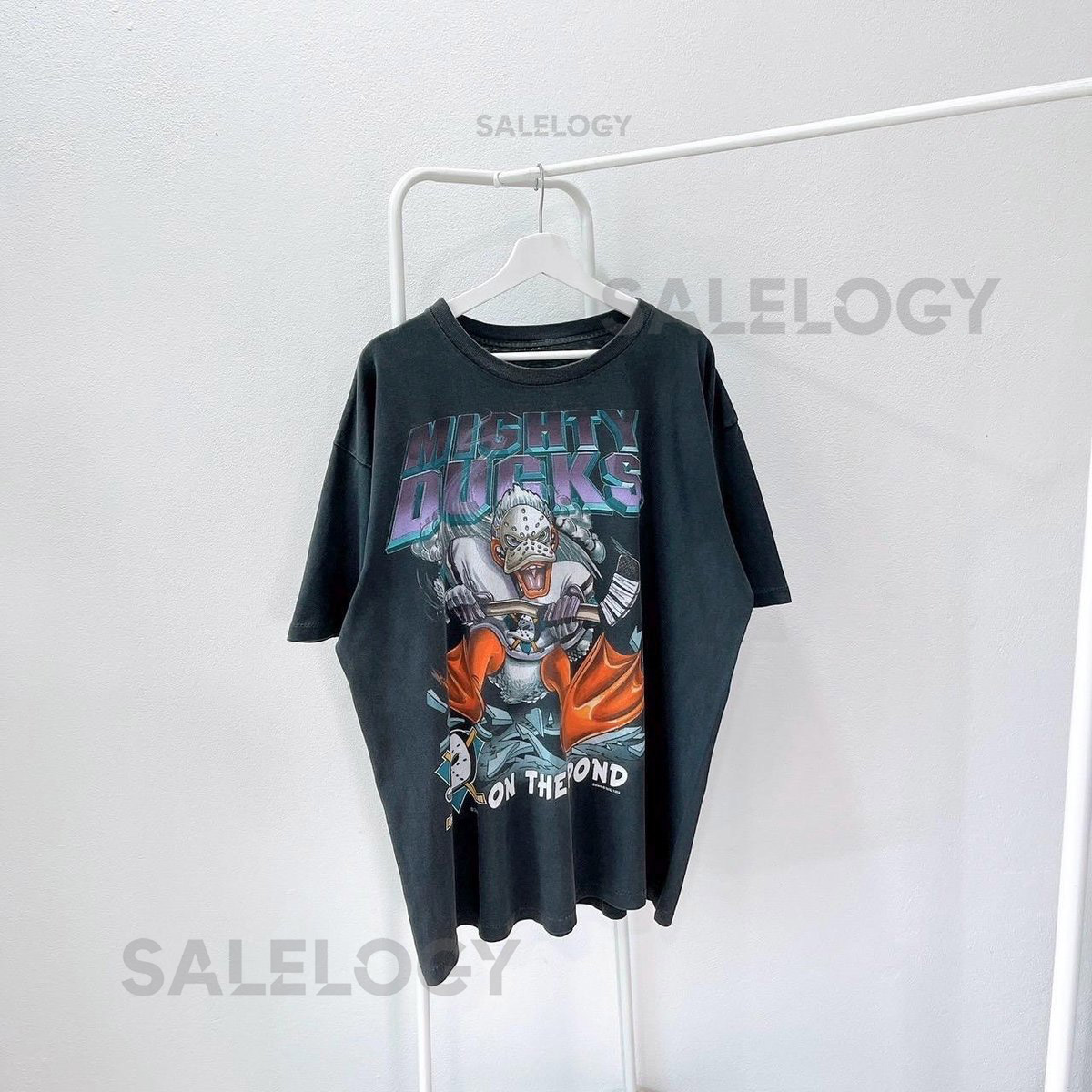 Vintage 1990s Anaheim Mighty Ducks NHL T shirt XL_668