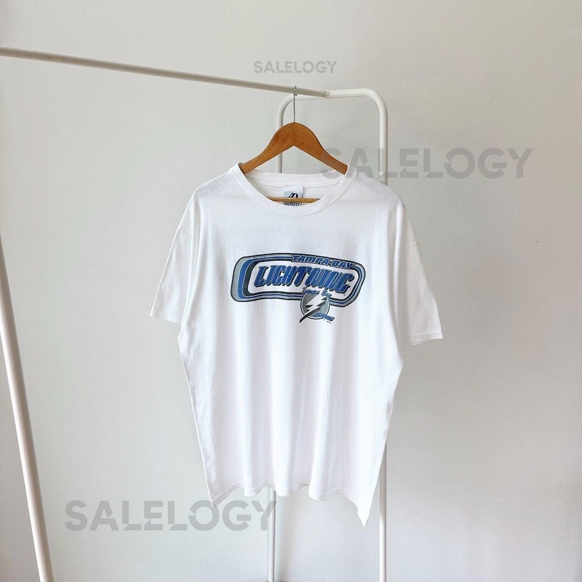 Vintage 1990s Tampa Bay Lightning NHL vintage Dynasty t-shirt L_392