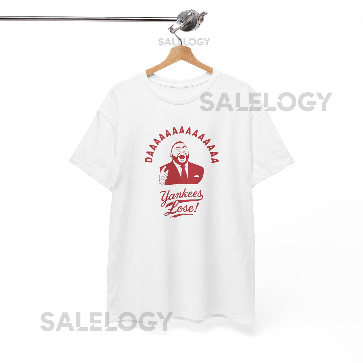 DAA YANKEES LOSE Big Papi Unisex Heavy Cotton Tee Boston Red Sox David Ortiz T-shirt_279