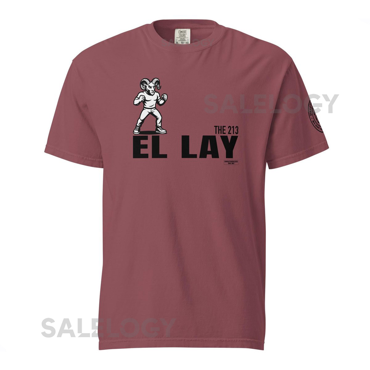 EL LAY 213 Tough Ram Mascot T-Shirt LA Pride Street Style Tee_138