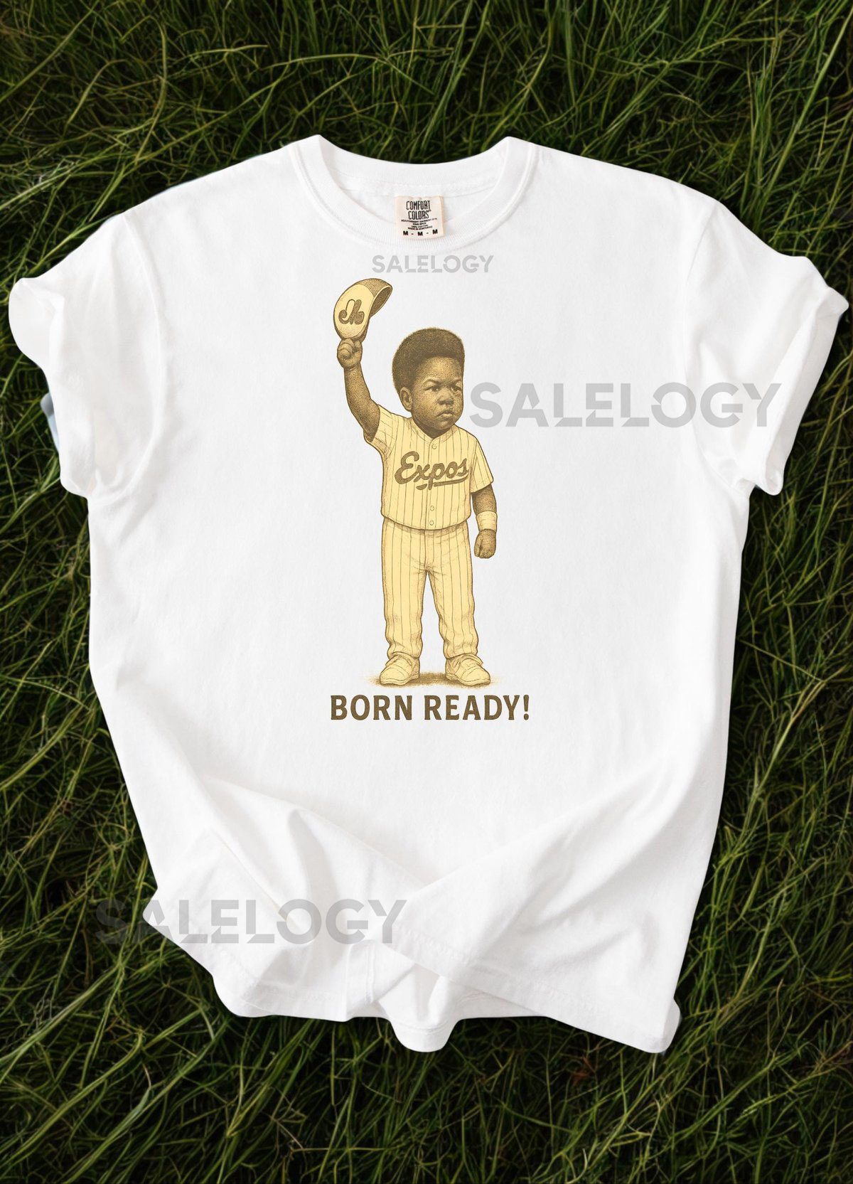 Born Ready Unisex T-shirt Vladimir Guerrero Jr Toronto Blue Jays Shirt Garment-Dyed Tee Baseball Fan Gift MLB Apparel Sports Clothing_111