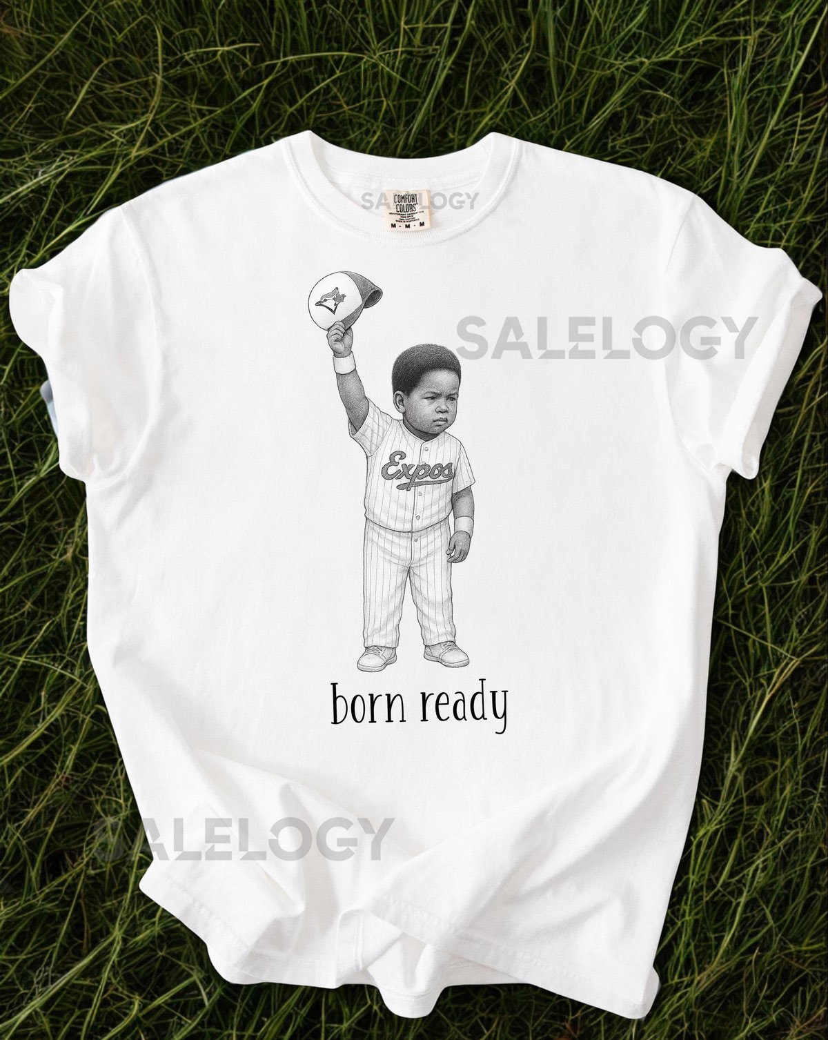 Born Ready Unisex T-shirt Vladimir Guerrero Jr Toronto Blue Jays Shirt Garment-Dyed Tee Baseball Fan Gift MLB Apparel Sports Clothing_112