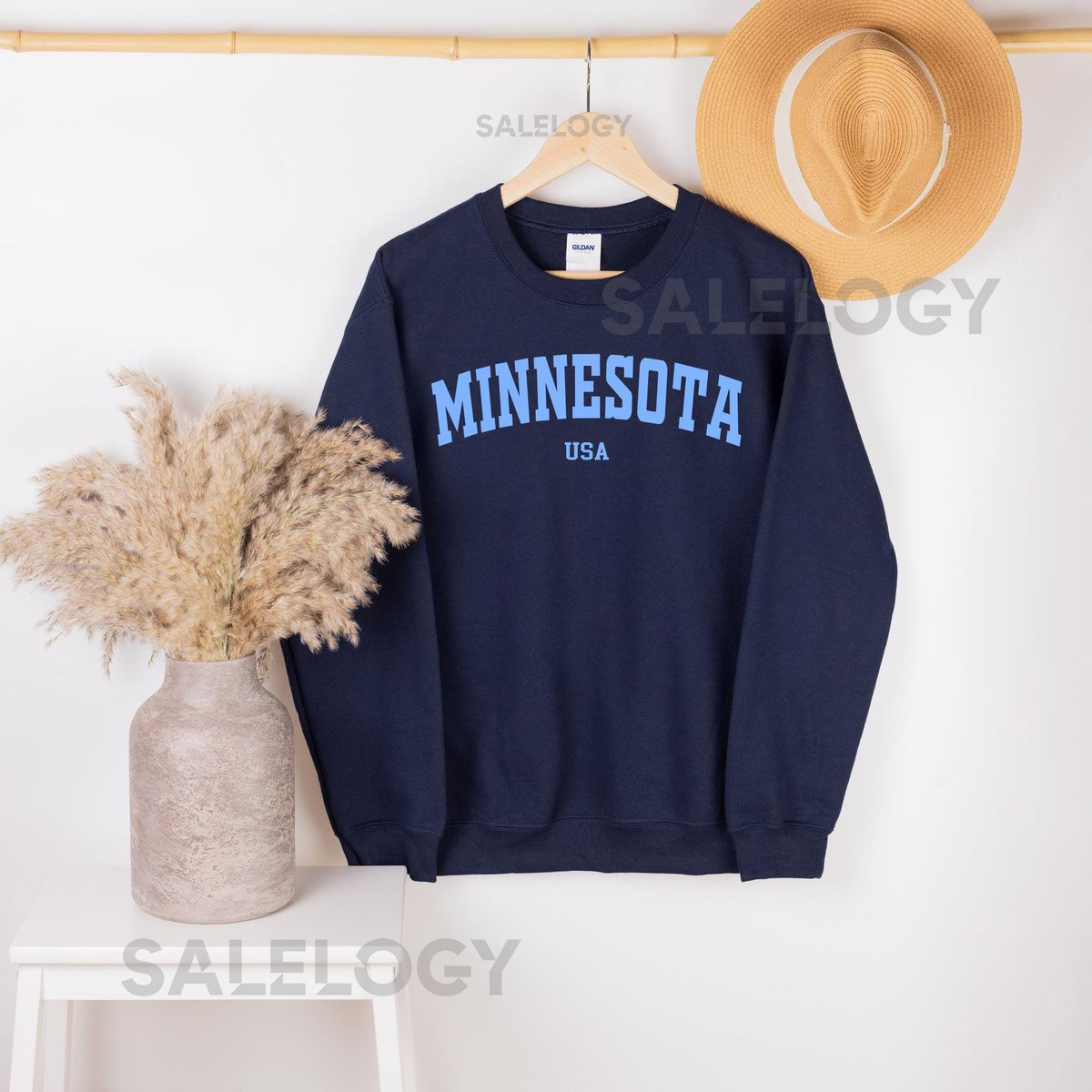 Minnesota USA sweatshirt hoodie T-Shirt Minimalist Lakes Twin Cities Hockey Winter North Travel Gift_659