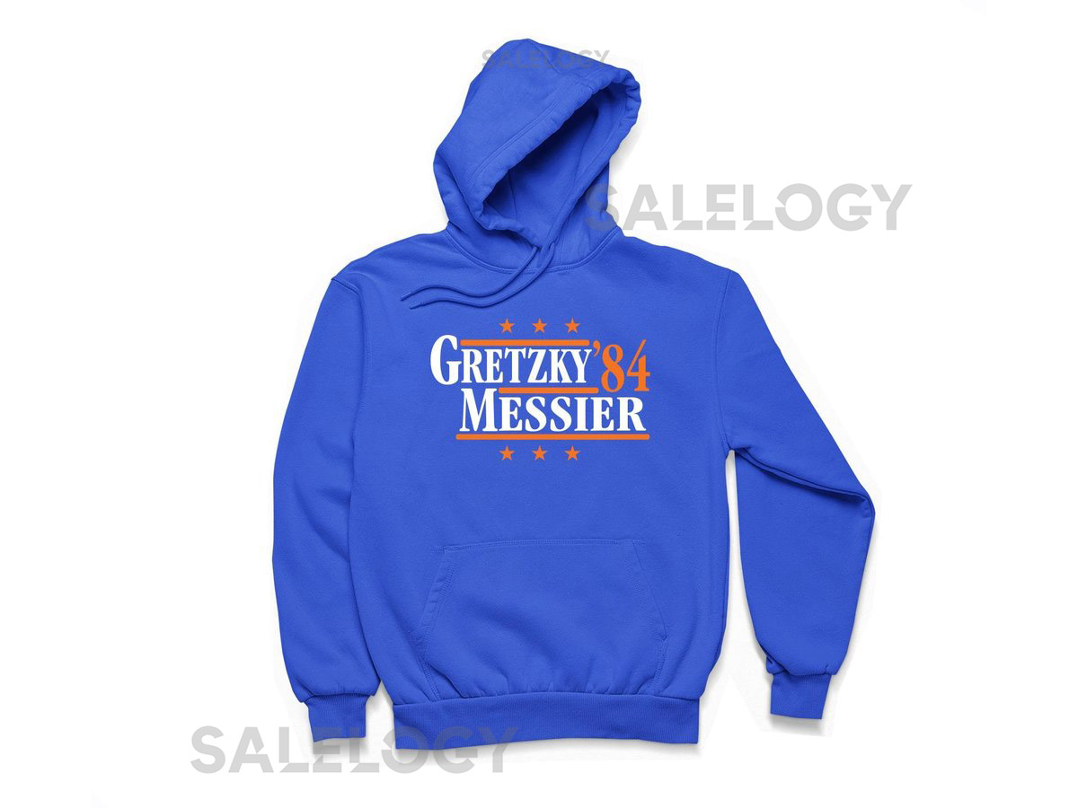 Gretzky Messier '84 - Edmonton Political Campaign Parody Hoodie - Hockey Legends For President Fan Sweatshirt Sweater S M L XL XXL 3XL_68