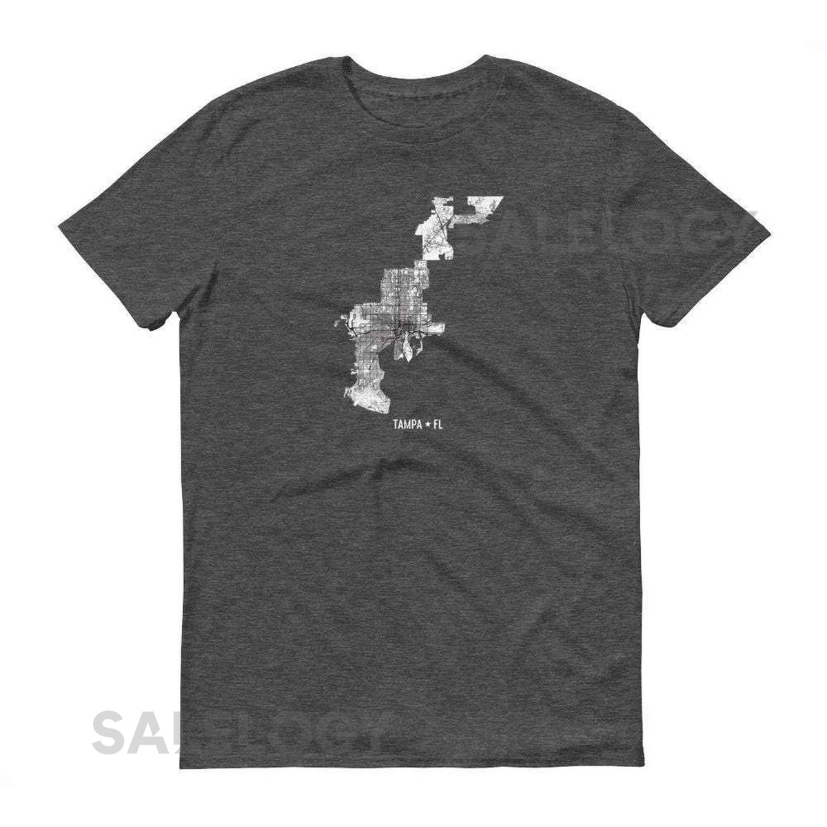 Tampa Map Shirt Tampa Bay Florida Tee_216