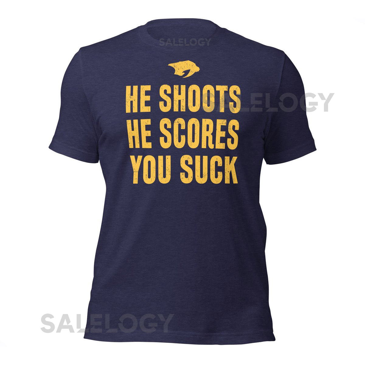 He Shoots He Scores You Suck Nashville Predators   Unisex Adult T Shirt_197