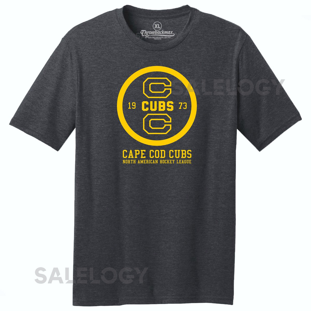Cape Cod Cubs Hockey Tee 1973 Classic Tri-Blend Shirt_151