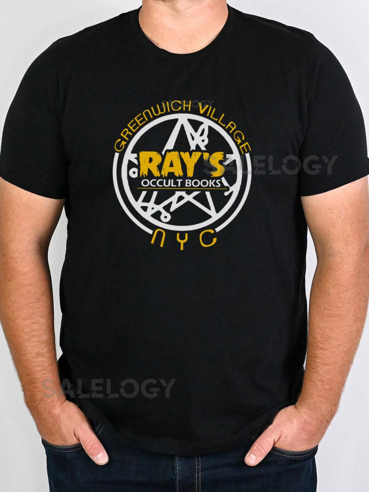 Ray's Occult Books Retro Ghost Fathers Day Gift Idea Unisex Jersey Short Sleeve Tee T-Shirt_85